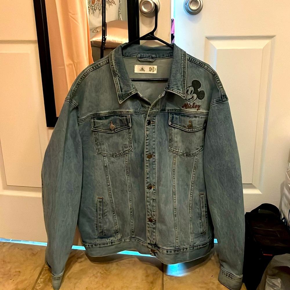 Like New Mickey Jean Jacket